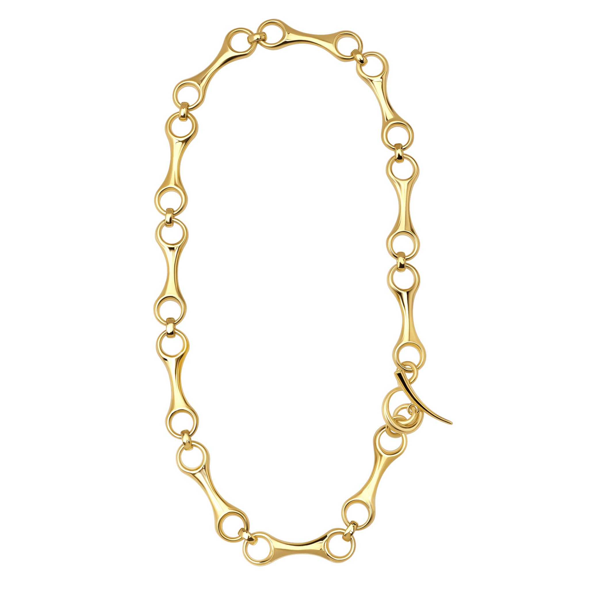 40mm Grande Double Beam Chain Necklace - Gabriela Artigas