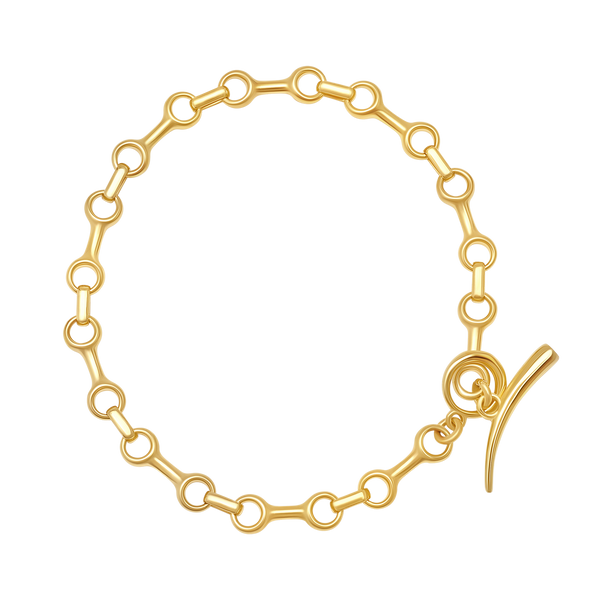 Fine Double Beam Chain Bracelet | Gabriela Artigas